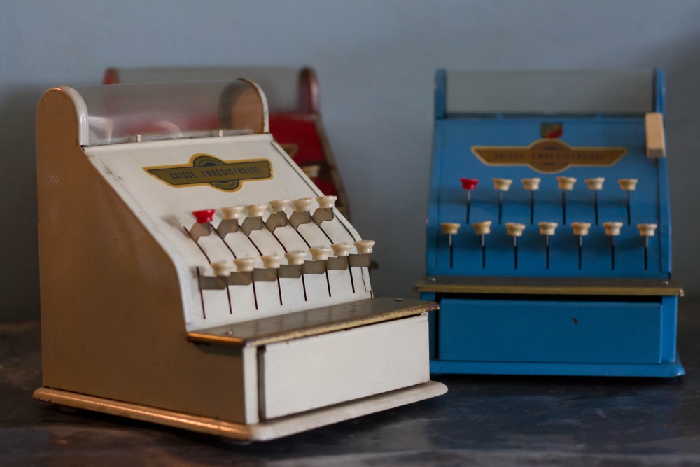 caisse enregistreuse jouet vintage