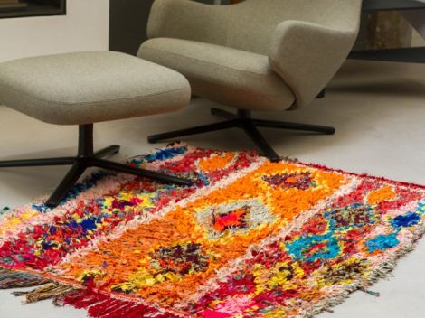 LE TAPIS BOUCHEROUITE EN FEU