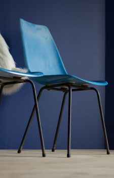 LES CHAISES BLEU AQUATIQUE