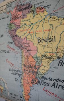 LA CARTE DE GEO AMERIQUE DU SUD